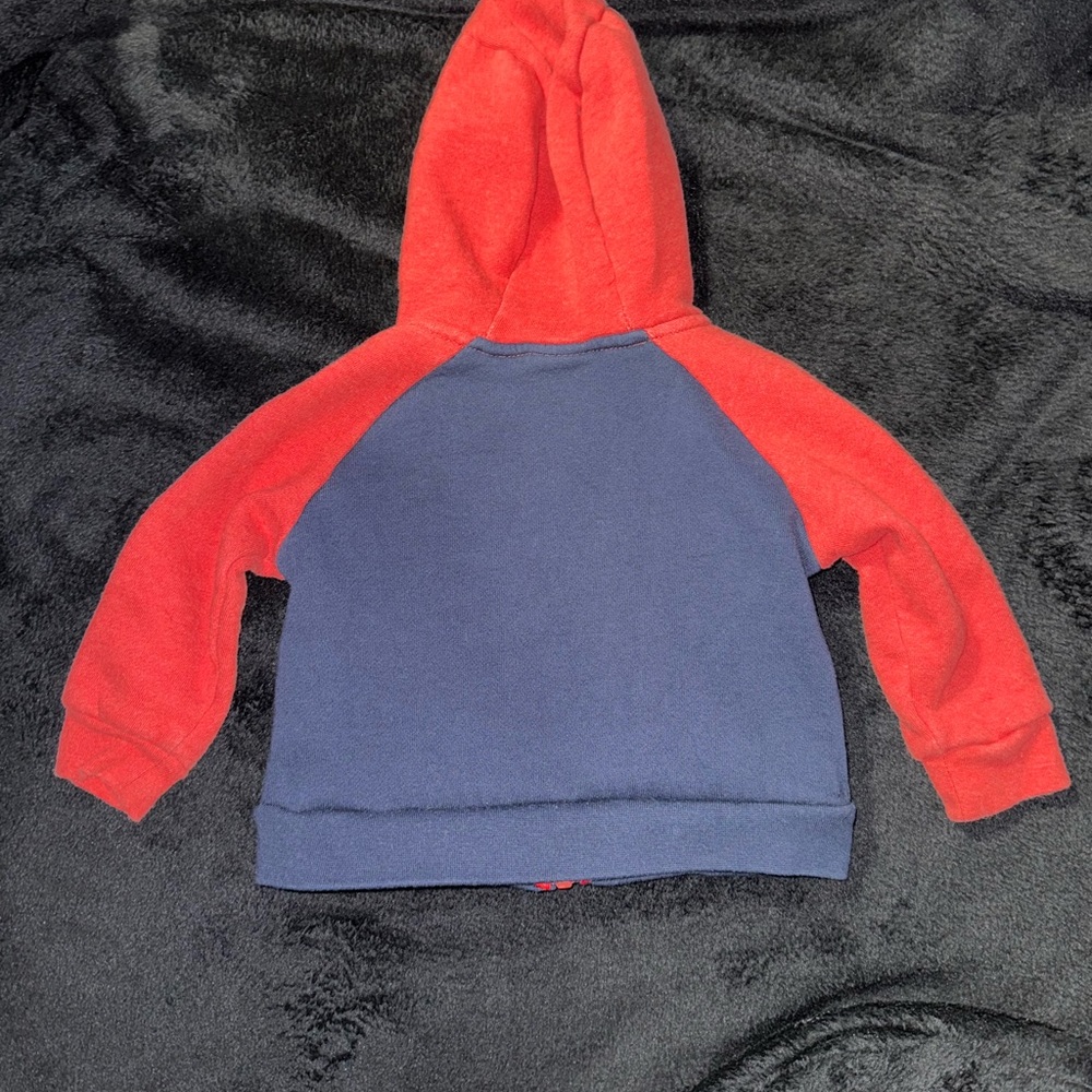 Nike Baby Red and Blue Hoodie - Picture 3 of 4